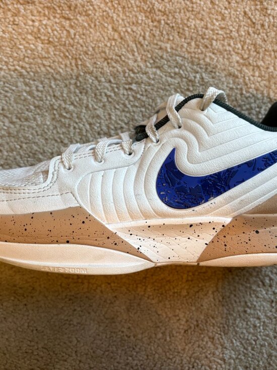 Nike Ja 2 The Woods Basketball Shoes Men\'s Size 8 White Blue Beige FD7328-101 main image 3